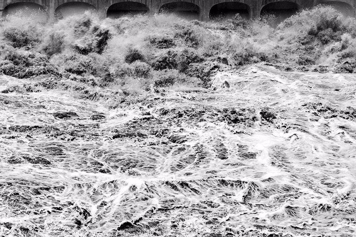 Fotografije reke in ujme Maje Šivec