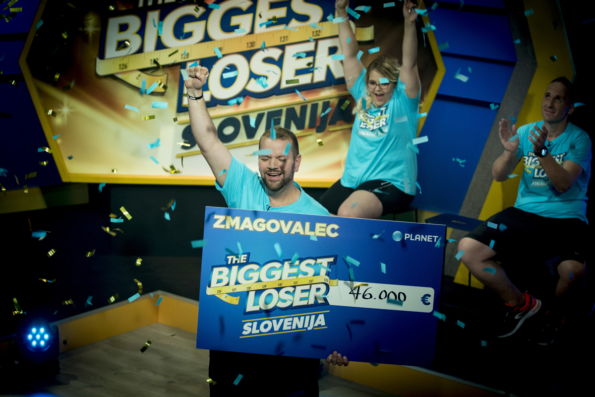 (FOTO) The Biggest Loser: Zmagovalec šova Cristian, gledalce najbolj prepričal Mariborčan Sebastjan