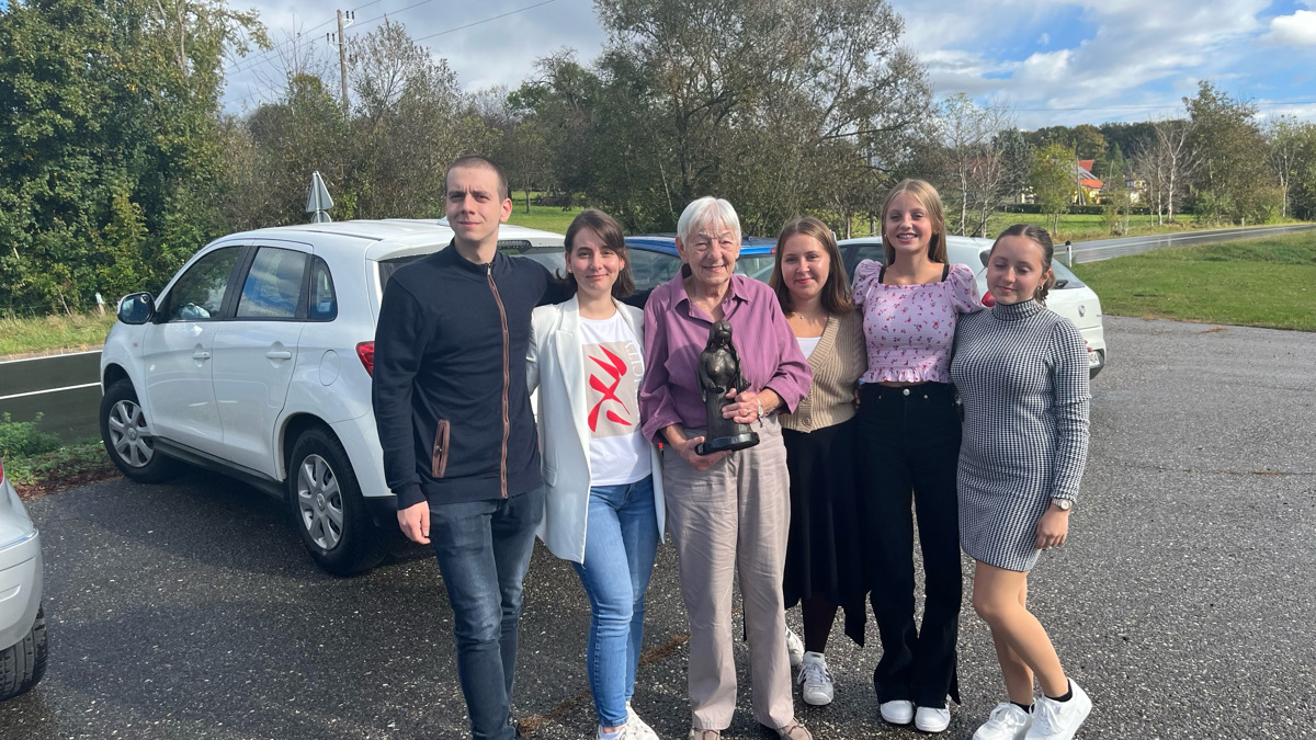 Mariborska humanitarka Jožica Mikić Horvat prejela kipec dobrote: Ko nekdo potrebuje pomoč, je nič ne ustavi