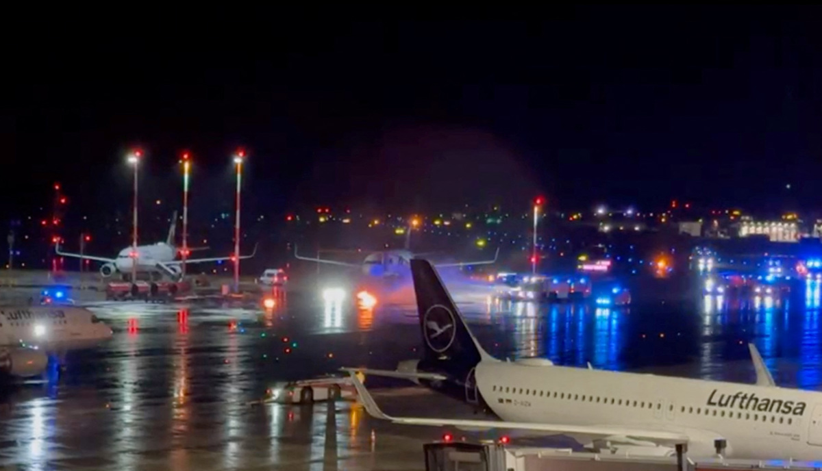 Letališče v Hamburgu blokirano. Oborožen oče za talko vzel štiriletno hčer