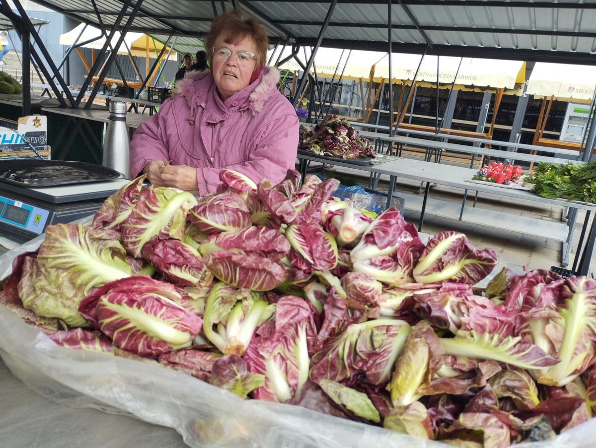 Cene na mariborski tržnici: Koliko stane radič