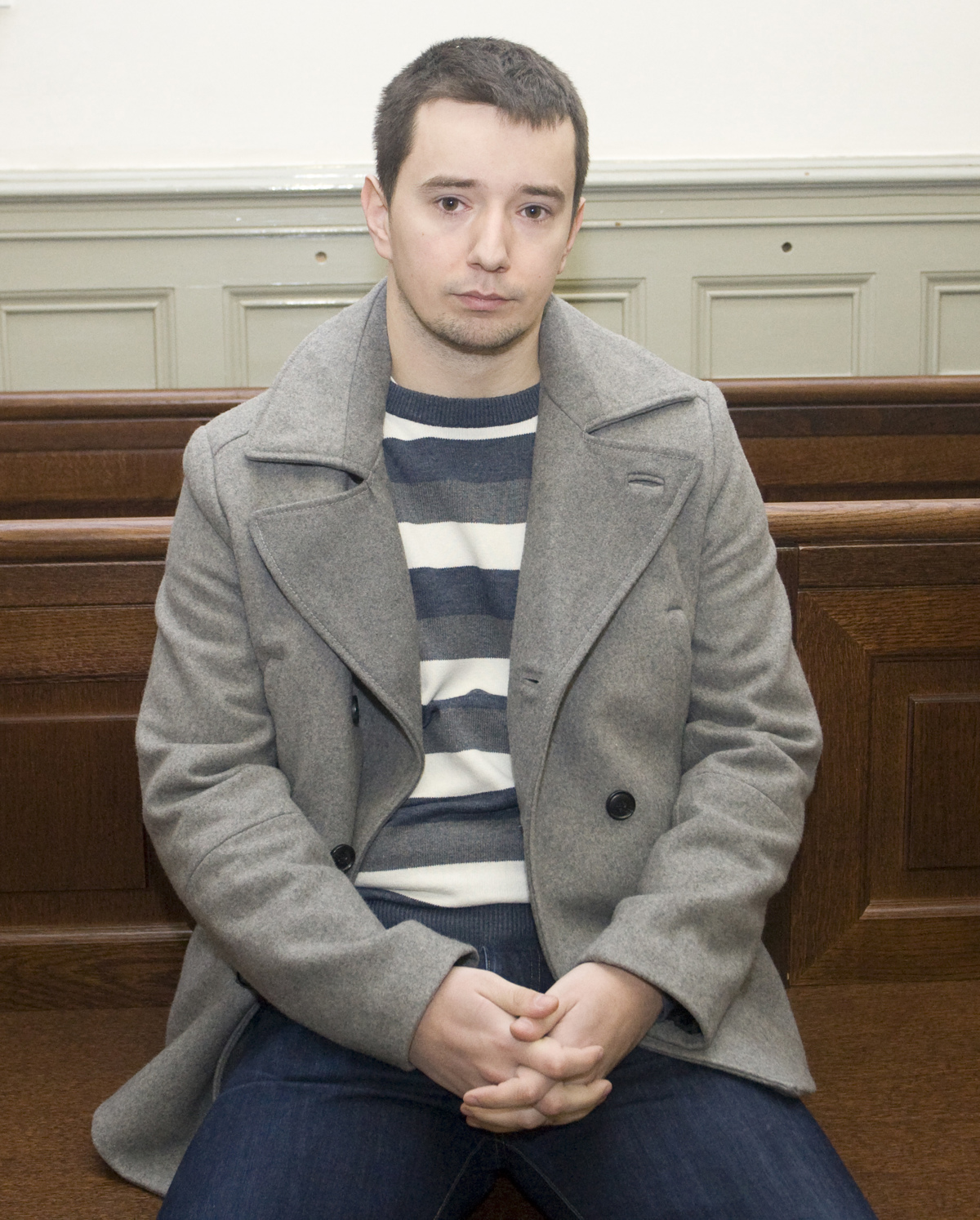 Mitja Bohak na zatožni klopi leta 2013. 