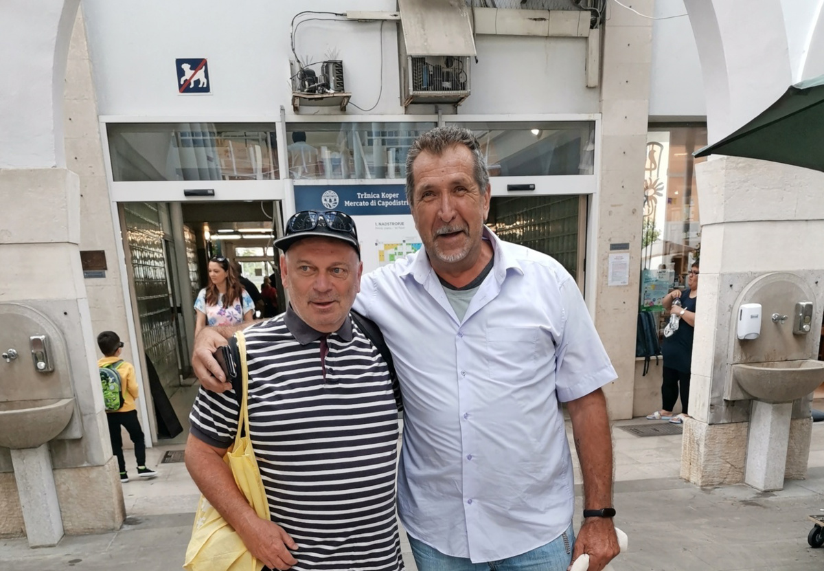 Koper: Colja in Matjašec sta se v četrtek zravsala, zdaj sta se prijateljsko pomirila