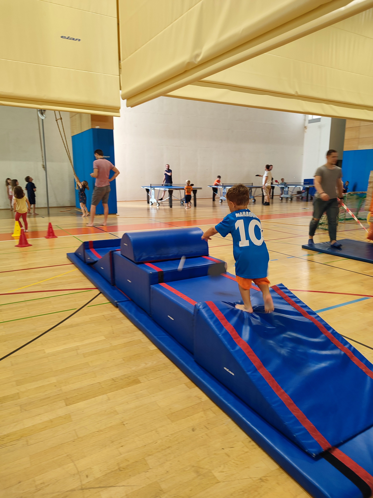 Pester zaključek športne vadbe za otroke pod Kalvarijo