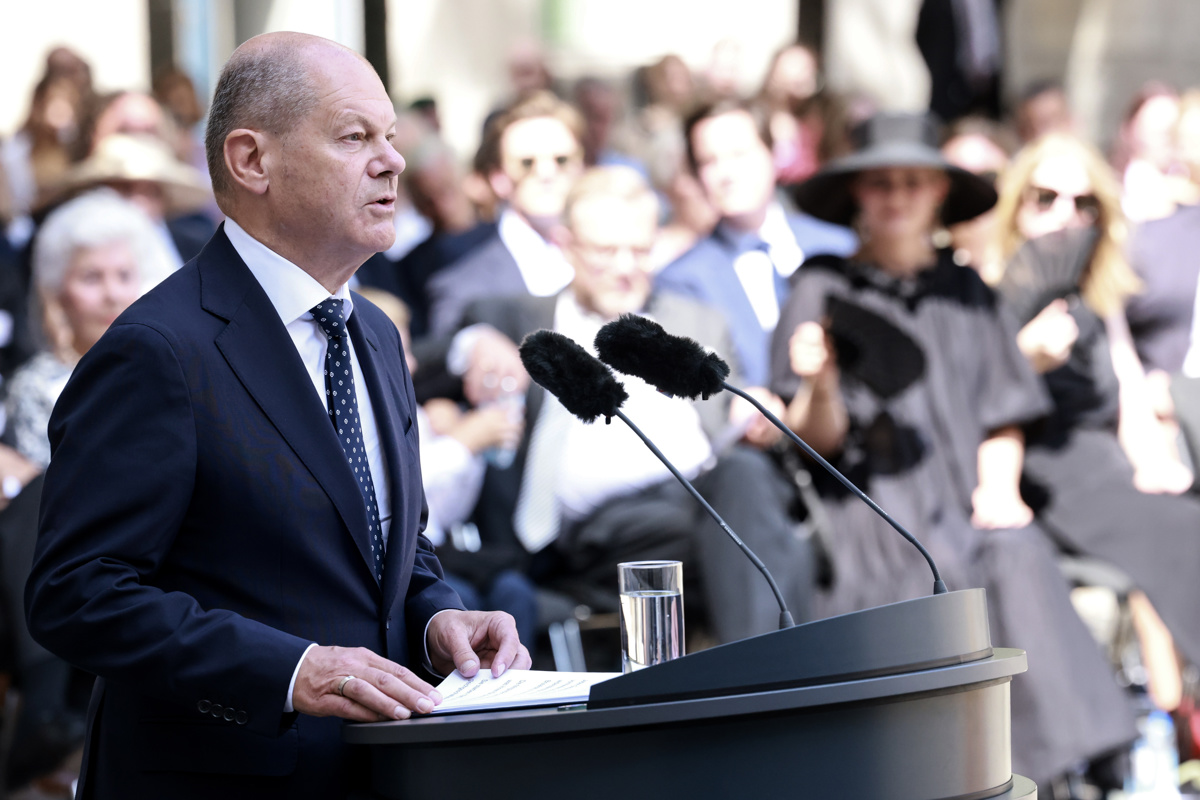 Scholz ob 80. obletnici poskusa atentata na Hitlerja pozval k obrambi demokracije