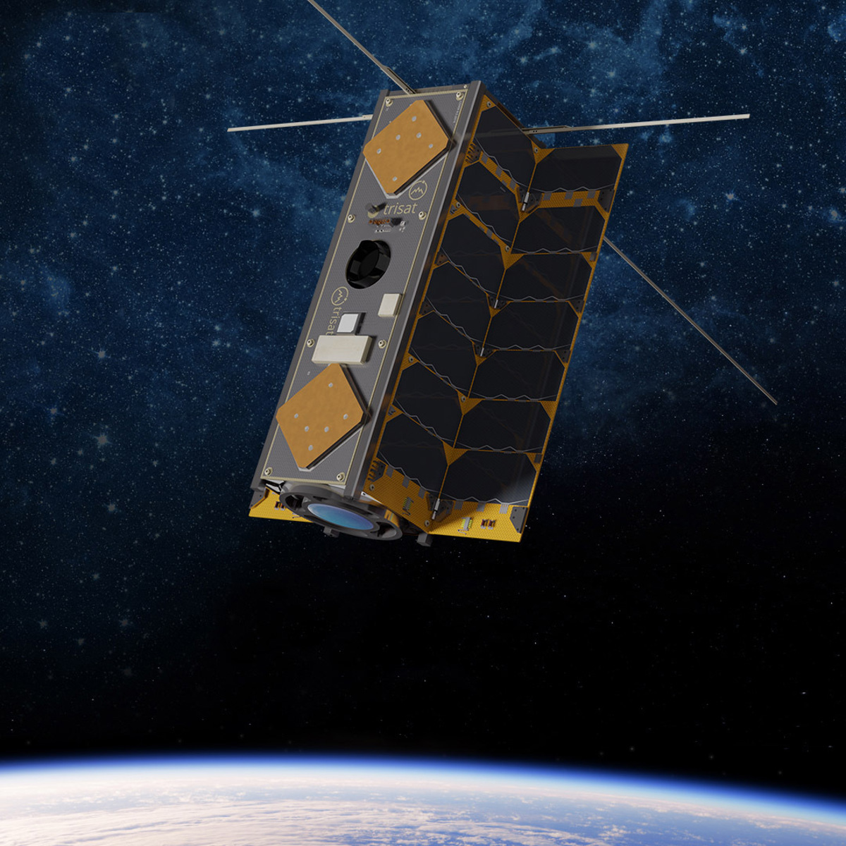 Prvi slovenski nanosatelit Trisat prej kot pričakovano zapustil vesolje