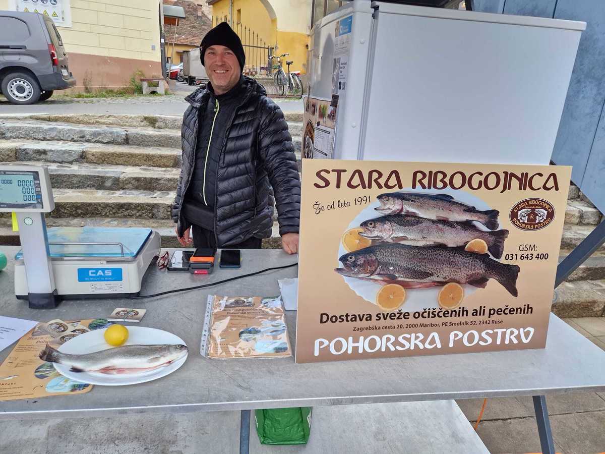 Cene na mariborski tržnici: Koliko stane pohorska postrv?​
