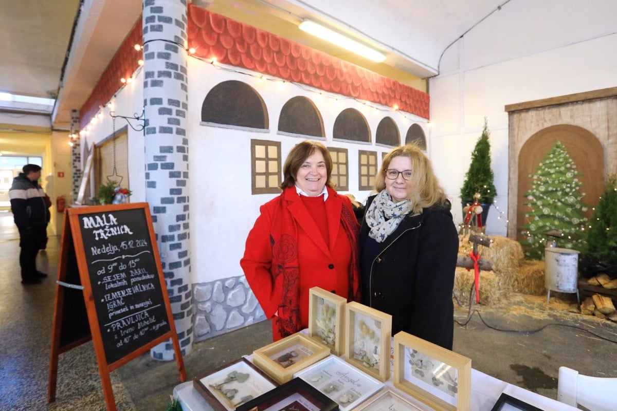 (FOTO) Malo mesto na mali tržnici v Mariboru