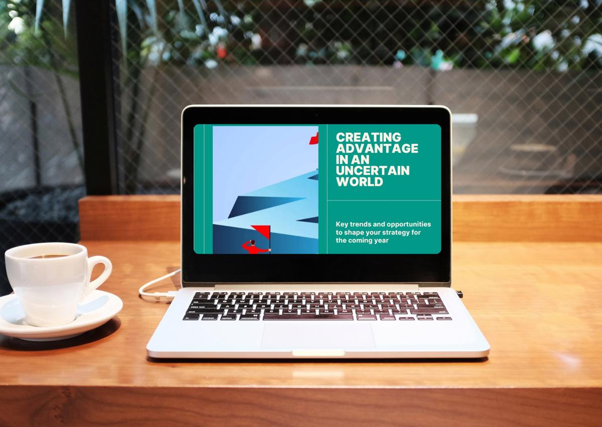 Grayling poročilo Ustvarjanje prednosti v negotovem svetu: Trendi za leto 2025