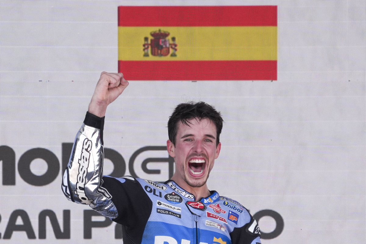 (FOTO) Alex Marquez do prvenca v Jerezu in vodstva v SP