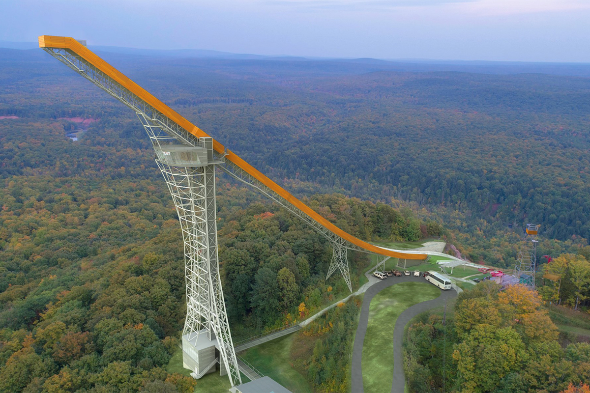 Ameriški gigant se vrača: Največja skakalnica bo znova oživela