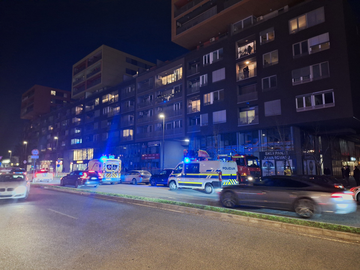 Streljanje na območju Šiške: Policisti na kraju našli in zavarovali več tulcev