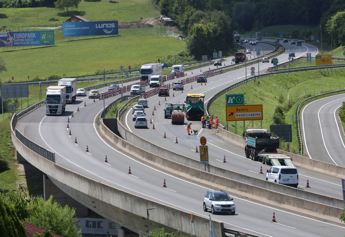 (FOTO) Kaj prinaša prenova viaduktov Šentilj na štajerski avtocesti