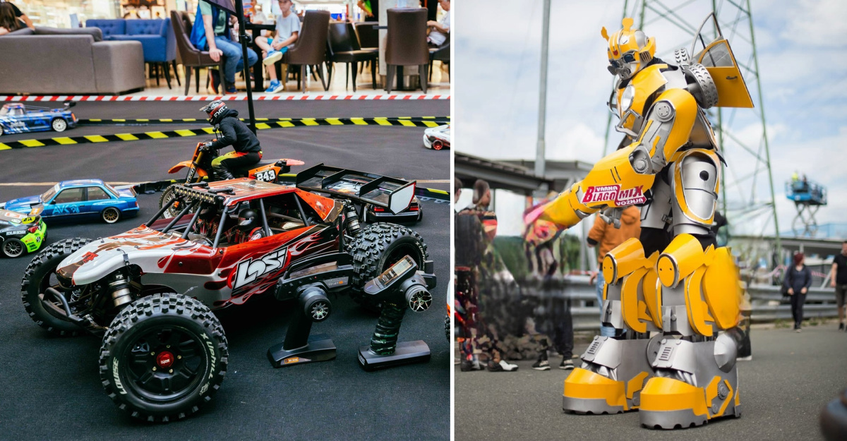 (FOTO) V Europarku bodo na svoj račun prišli ljubitelji daljinsko vodenih avtomobilčkov