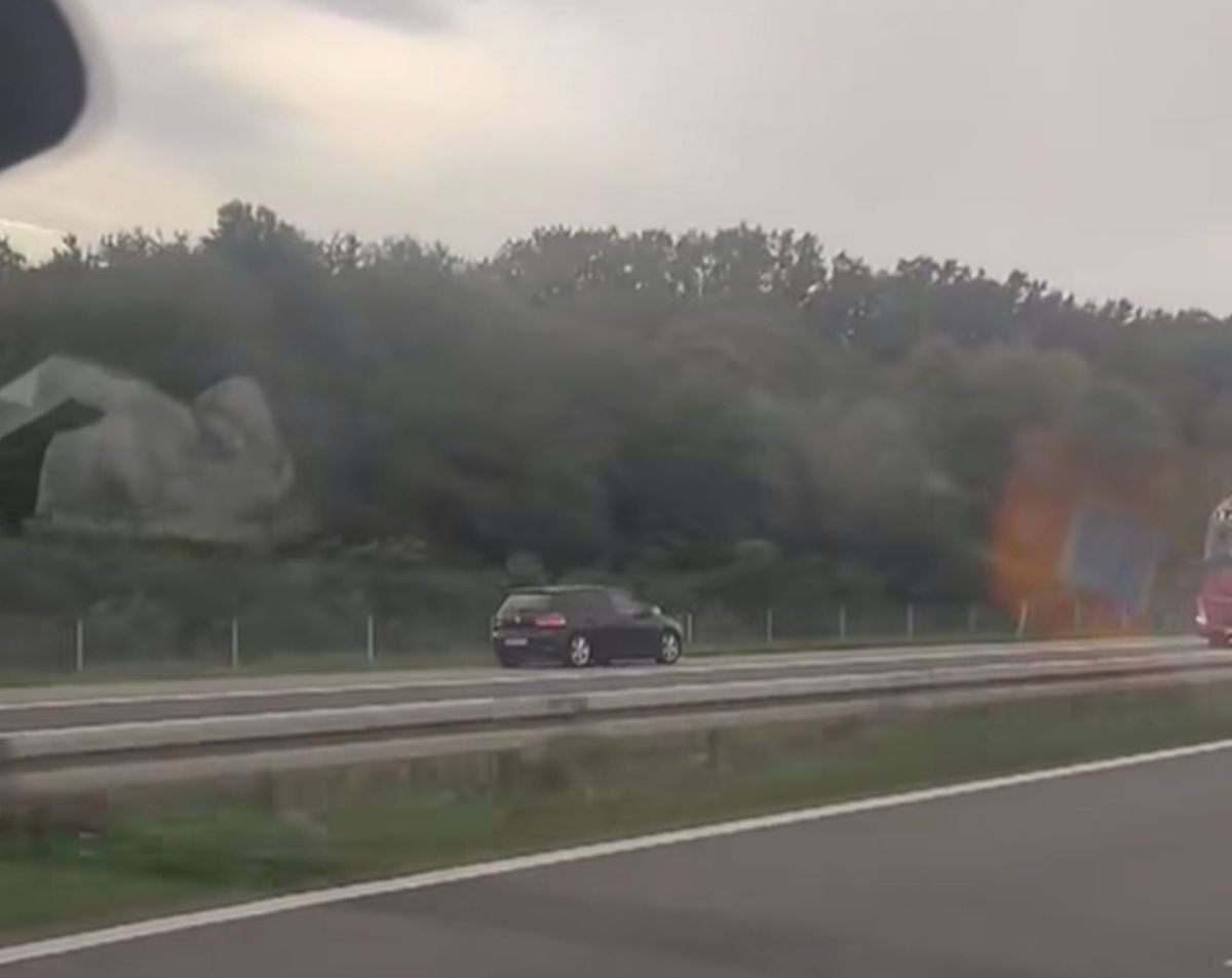 (VIDEO) Pretresljiv posnetek z avtoceste: "Vse v prometu lahko razumem, tega pa …"