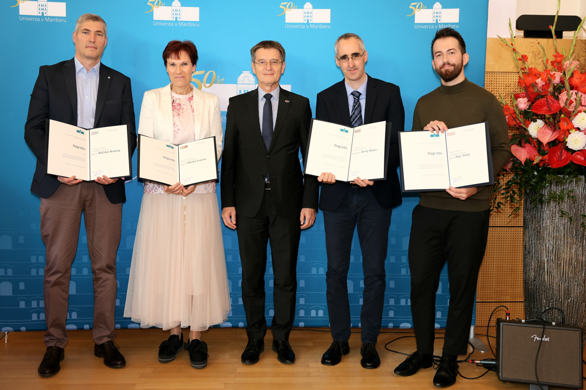 Pedagoška odličnost: Kdo so najboljši pedagogi Univerze v Mariboru?