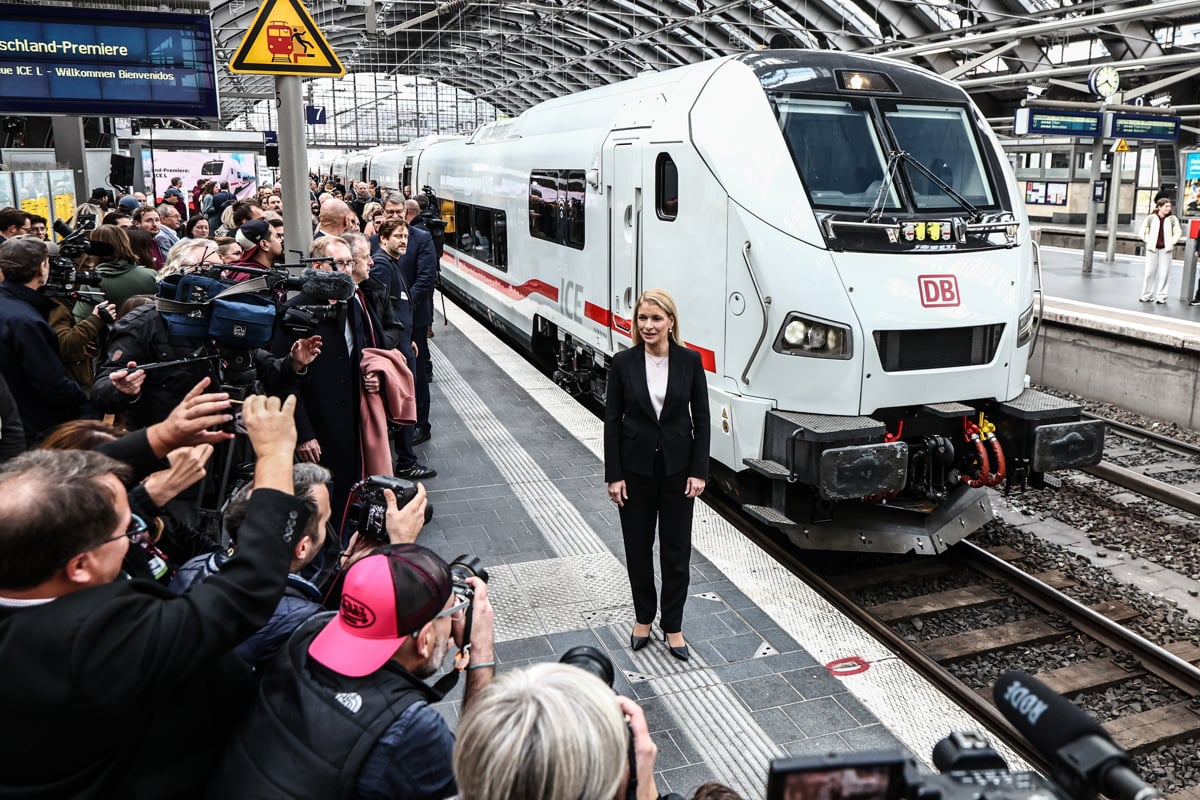 (FOTO) Deutsche Bahn bo dolge razdalje premagoval z novimi vlaki