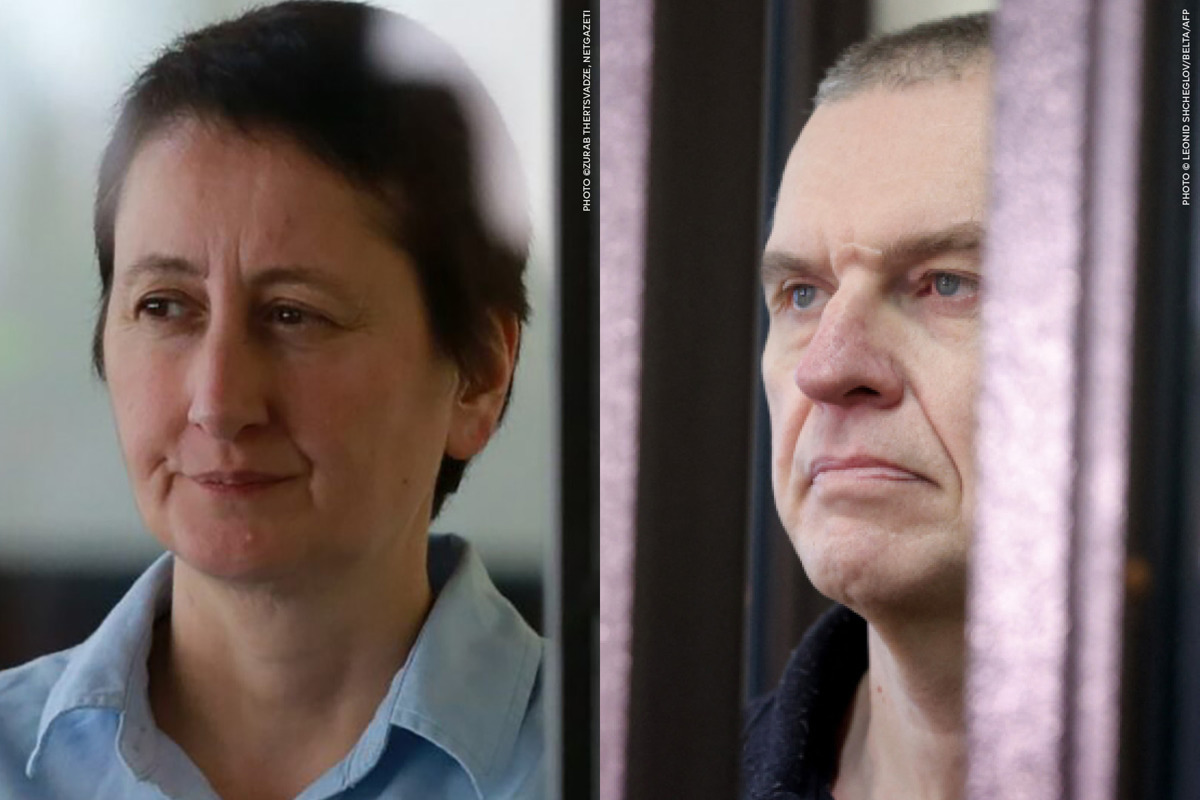 Nagrada Saharov: Nagrajena zaprta novinarja iz Belorusije in Gruzije