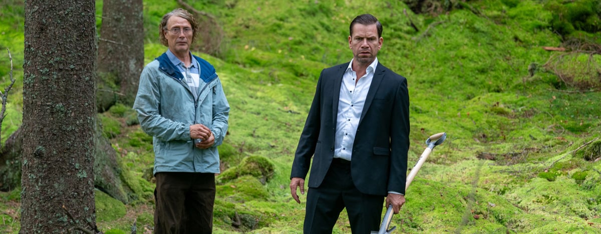 Mads Mikkelsen in Nikolaj Lie Kaas v filmu Zadnji viking