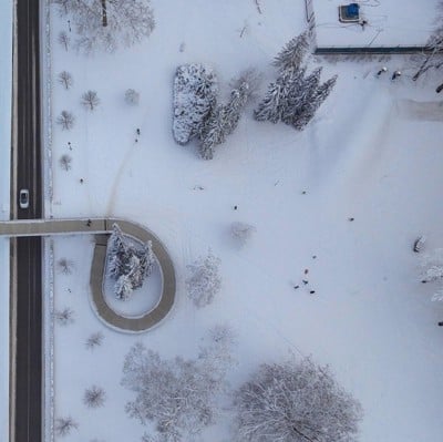 V celjskem Mestnem parku bo na voljo steza za tek na smučeh