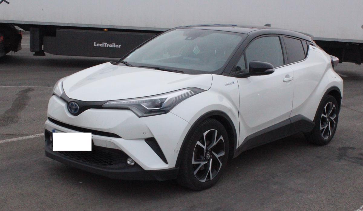 Pomurski policisti ustavili voznika ukradene toyote