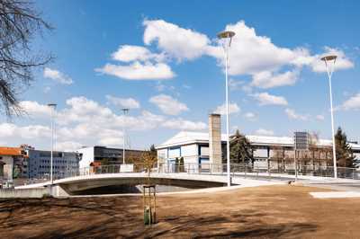 Nov most pri Zgodovinskem arhivu Celje odprt