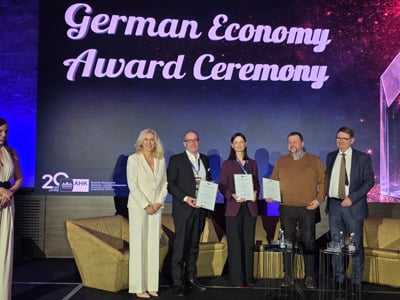 Nemško gospodarstvo v Sloveniji nagradilo vseživljenjsko učenje