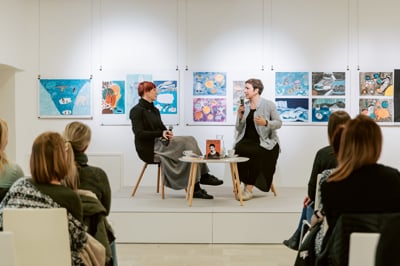 Sara Volčič v Koroški osrednji knjižnici: Pogovor o zločinih, družbi in človeški naravi