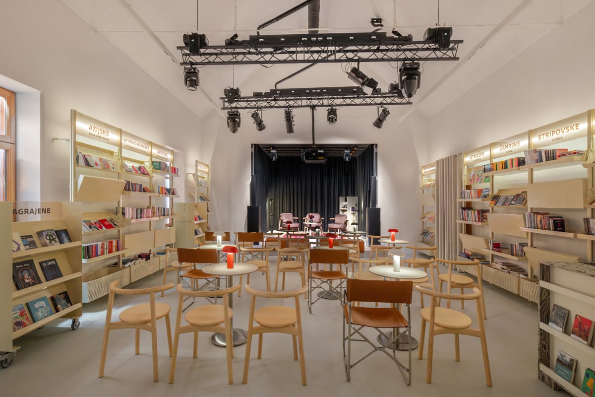 V knjigarni Pri kamniti mizi na Vodnikovi domačiji v Ljubljani se z izborom knjig posvečajo zapostavljenim (geografskim) področjem afriške, azijske, latinskoameriške, južnoslovanske književnosti.