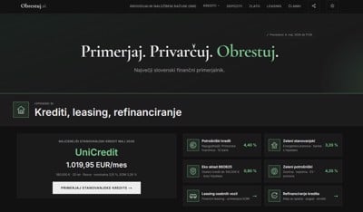 Slovenci dobili finančni kompas: Enostavno lahko preverite, kje pri kreditih in naložbah puščamo tisoče evrov
