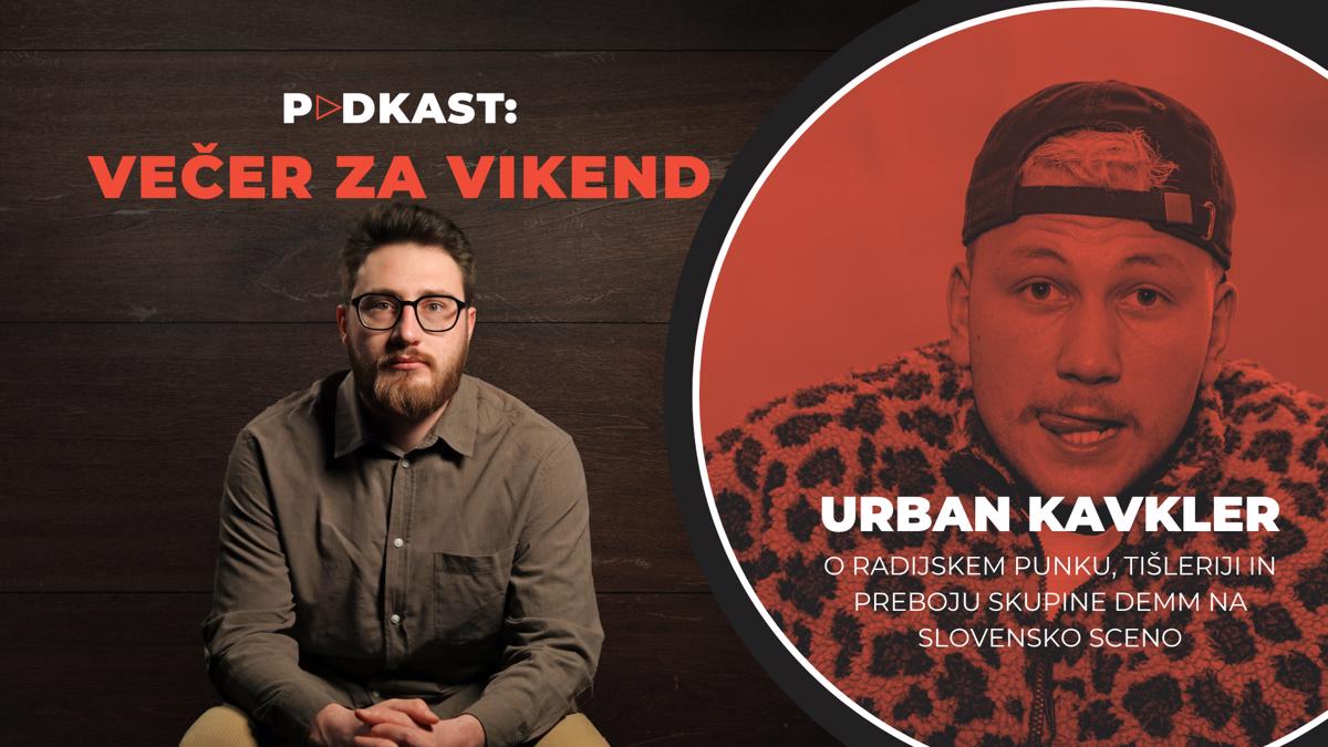 (VIDEO) Večer za vikend z Urbanom Kavklerjem, DEMM: "Pod odrom imamo lepe punce in zašvicane 40-letnike"